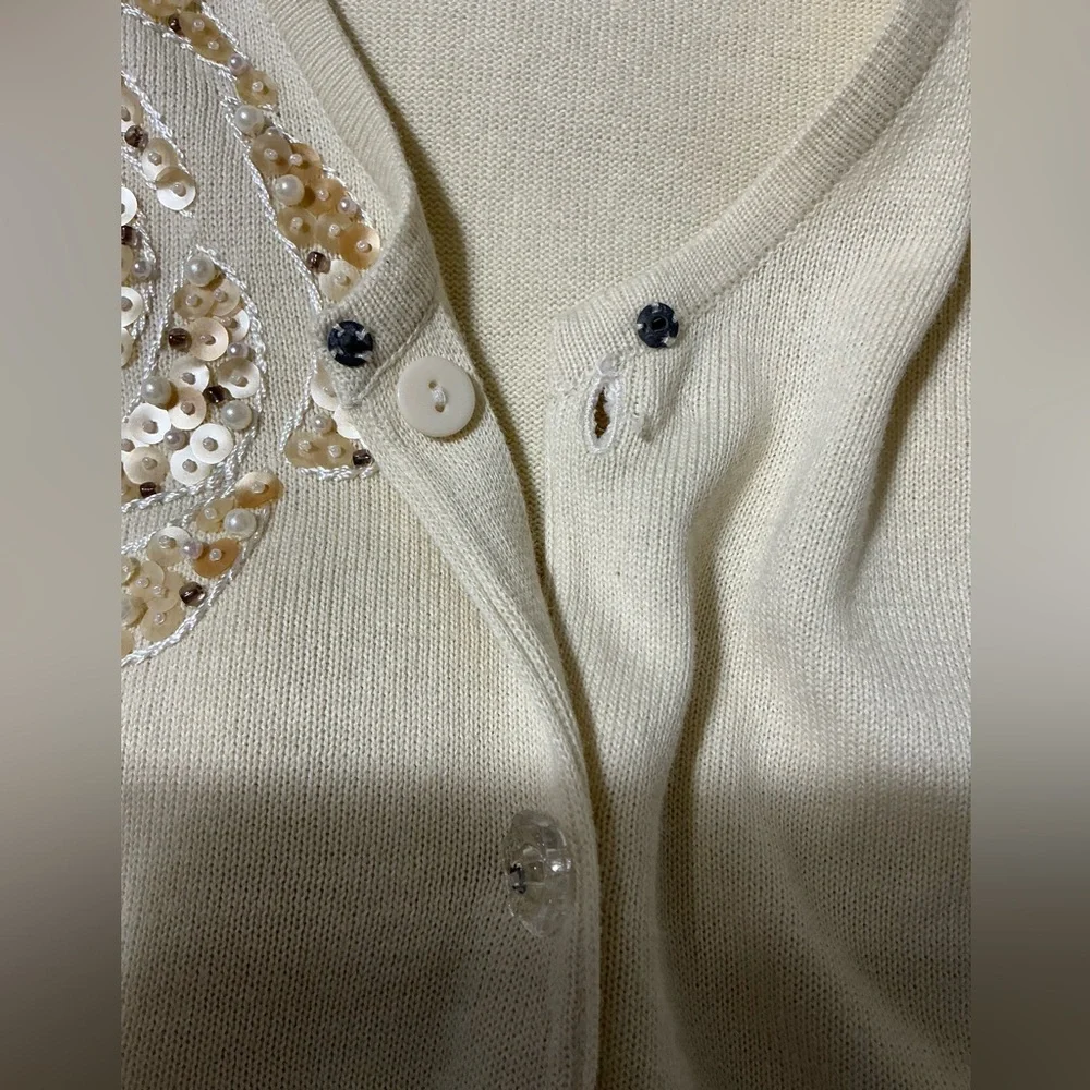 EUC Storybook Knits Gardenia Garden Cardigan Medium